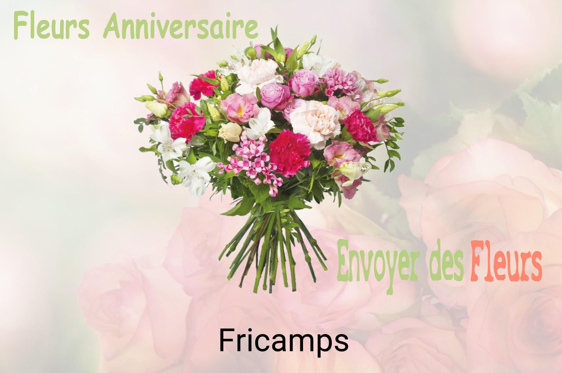 Bouquet de fleurs d’anniversaire livré à Fricamps